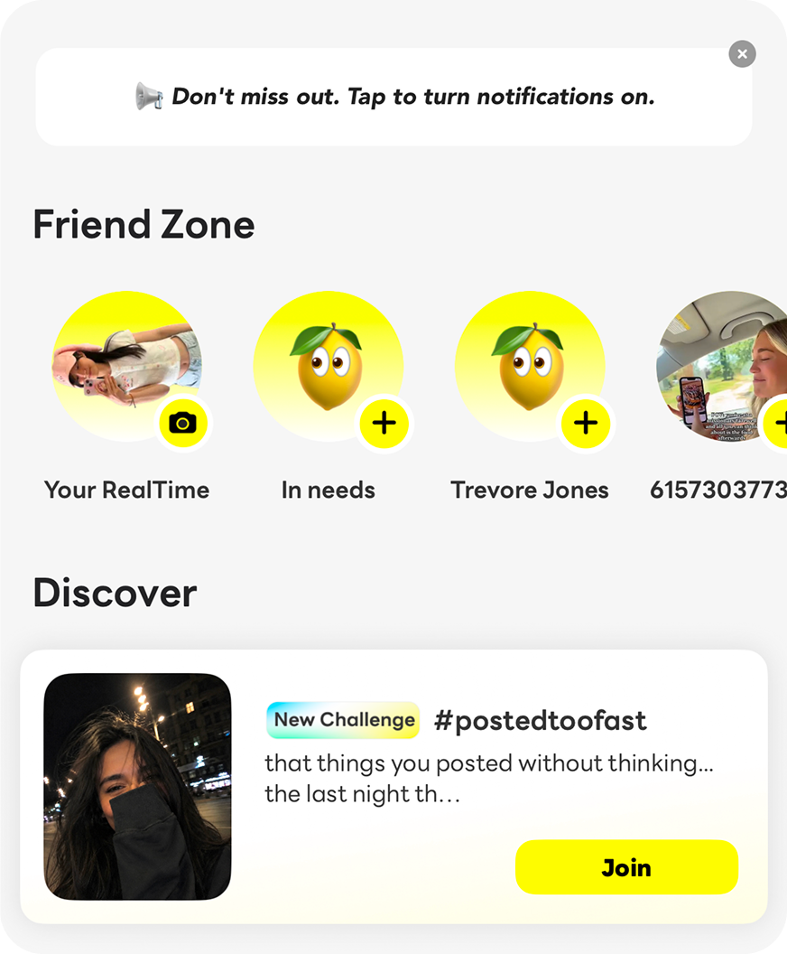 Home page on ForReal