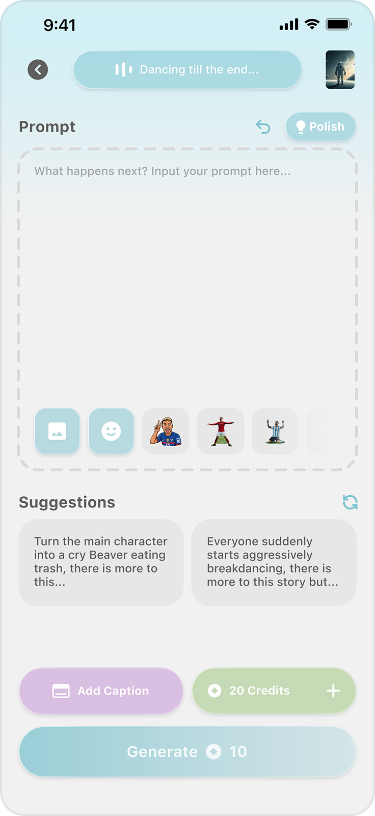 Redesign 1 editor page